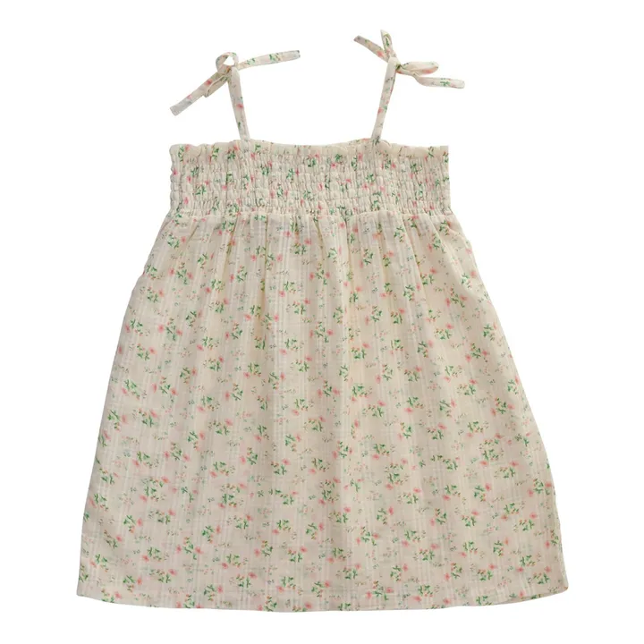 Lililotte Robe Olivia Fleurs | Ecru
