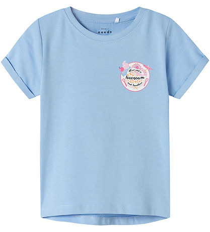 Name It T-Shirt - NmfVix - Serenity/Sunshine
