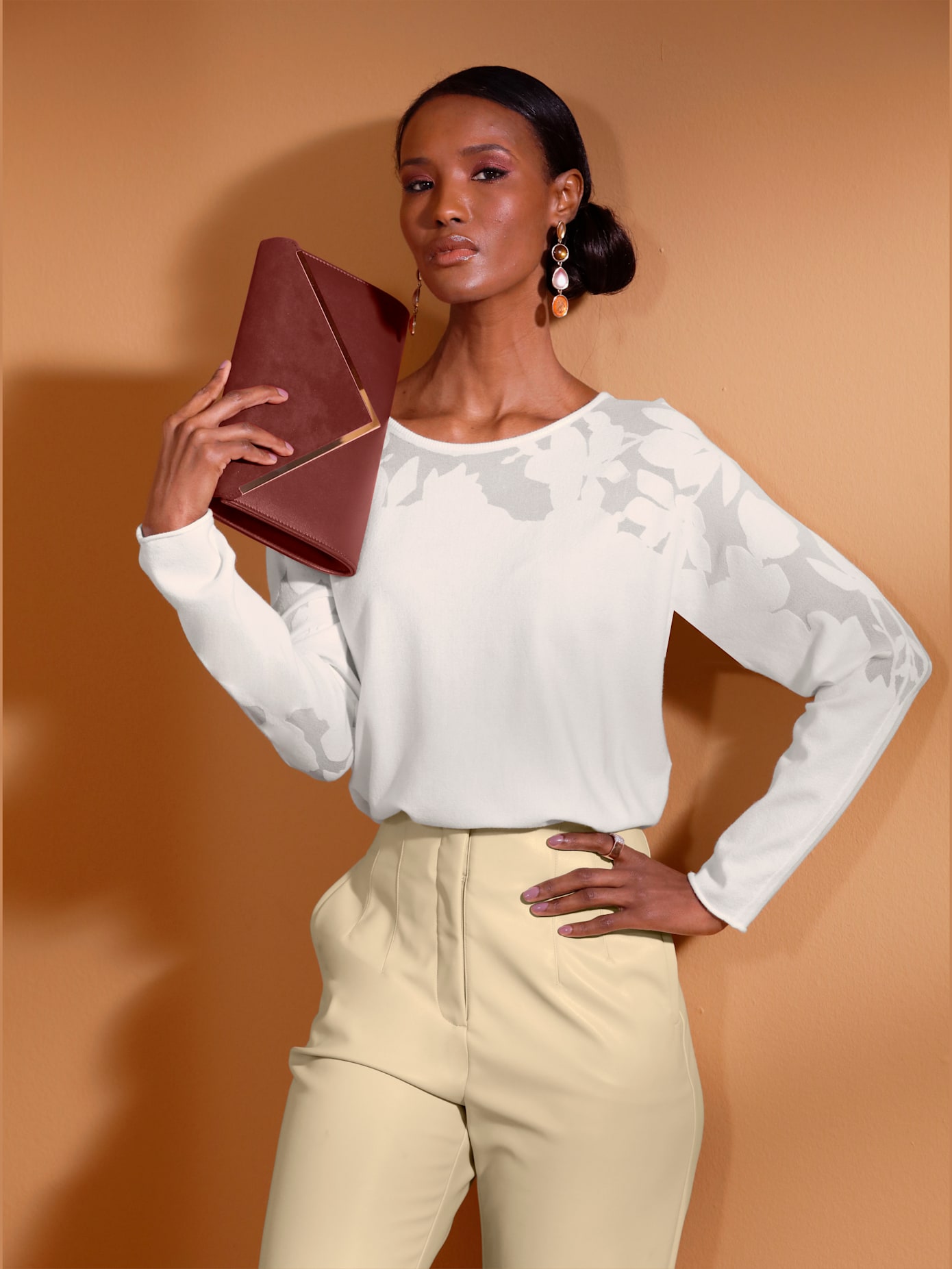 Pull avec viscose