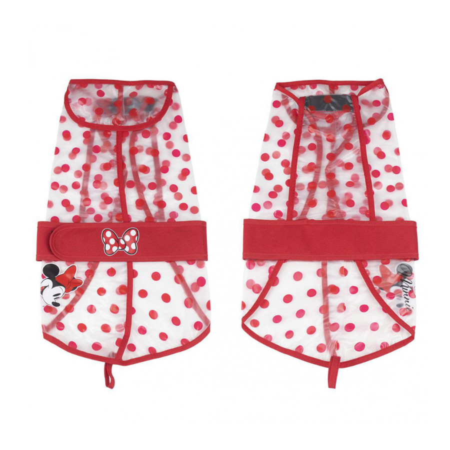 Capa de chuva da Minnie Mouse da Disney para cães
