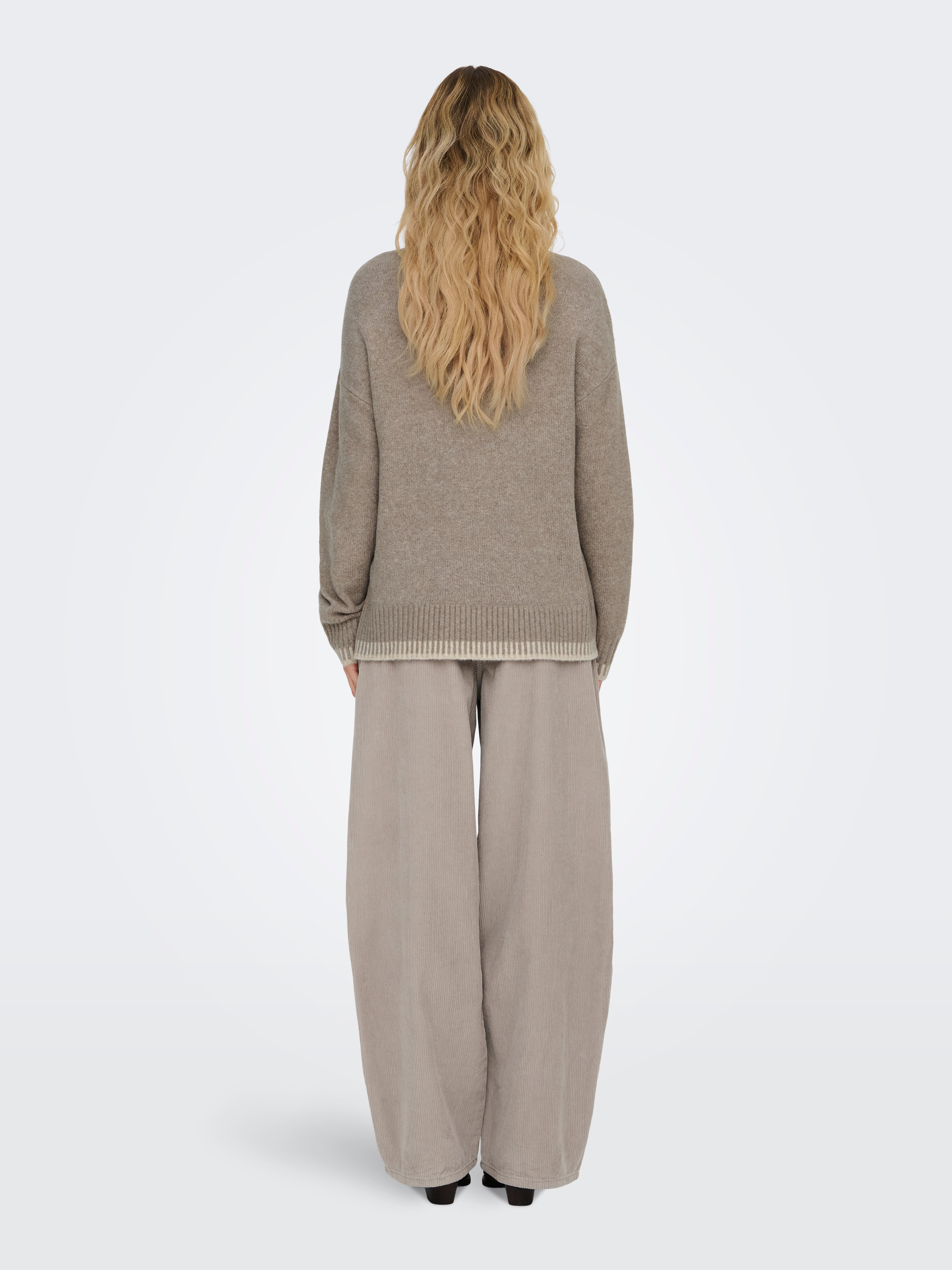 ONLSILMA Strickpullover Walnut
