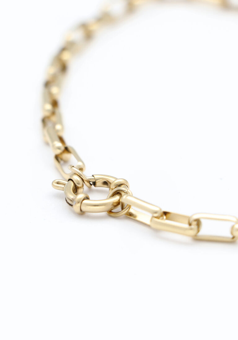 NOTRE-V gouden notre-v ketting necklace chain