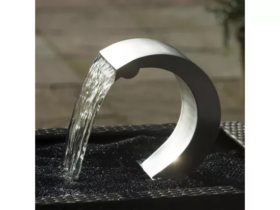 Lame d'eau en acier inoxydable Mamba S-LED Ubbink 7504632