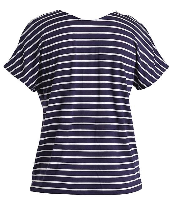 ICEBREAKER - T-SHIRT MC DRAYDEN REVERSIBLE TOP STRIPE