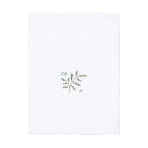 Little Dutch Ledikantlaken - 110x140 cm - Blueberry Leaves