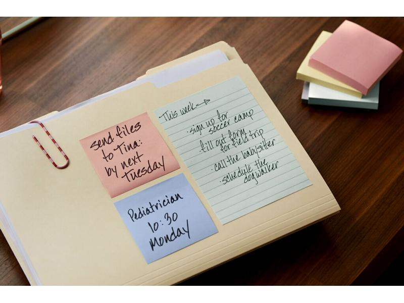 Post-it Notizzettel Recycling Notes 38 x 51  mm Post-it Recycling Notes in verschiedenen Farben