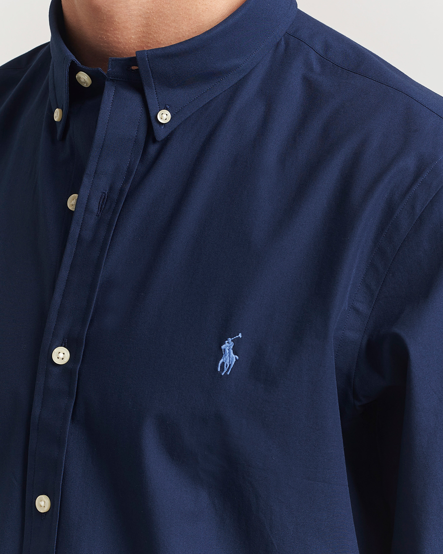 Polo Ralph Lauren Slim Fit Poplin Shirt Newport Navy