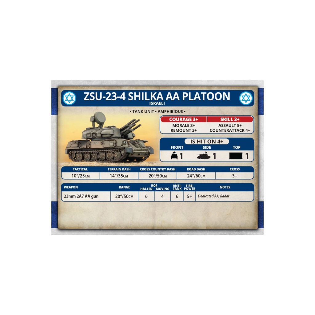 Team Yankee - ZSU-23-4 Shilka AA Platoon