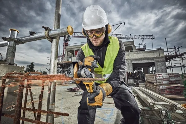 DeWALT XR DCG405P2 - Vinkelkværn - ledningfri - 125 mm - 2 batterier - 18 V