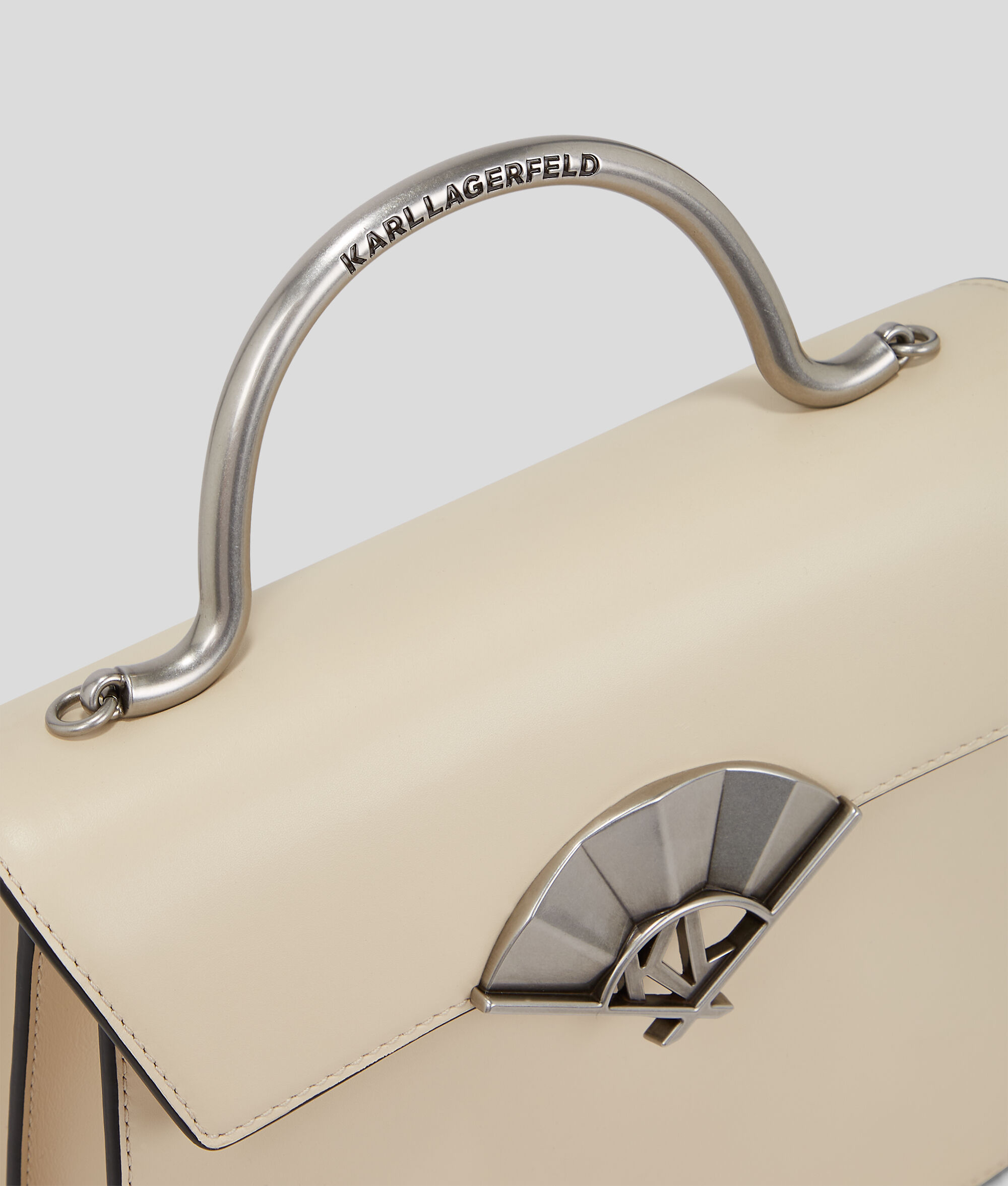 SAC À MAIN TAILLE MOYENNE À MOTIF ÉVENTAIL K/ARCHIVE