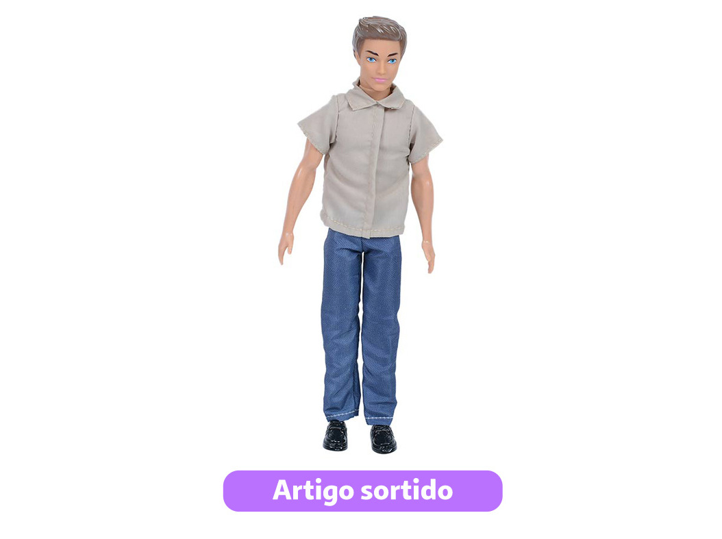 BONECO MANEQUIM ONE TWO FUN 29CM MODELOS SORTIDOS