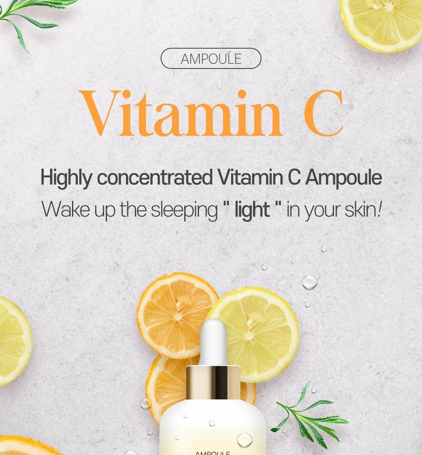 Mooie huid - Vitamine C Ampul