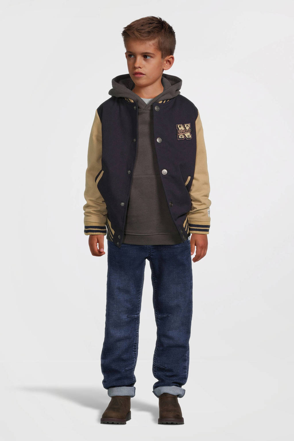 Lyle & Scott gemêleerd T-shirt grijs