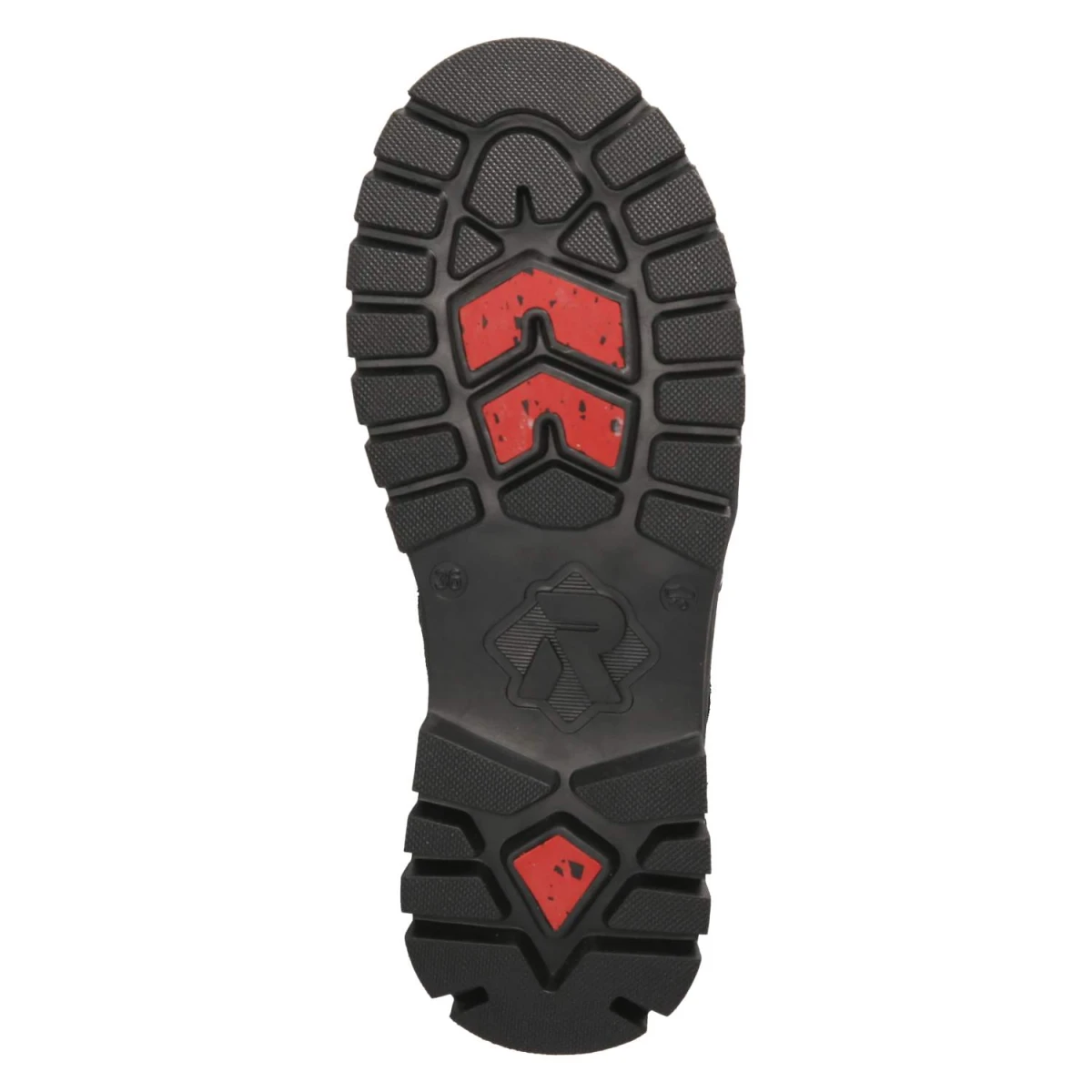 RiekerSchnürstiefeletten - black