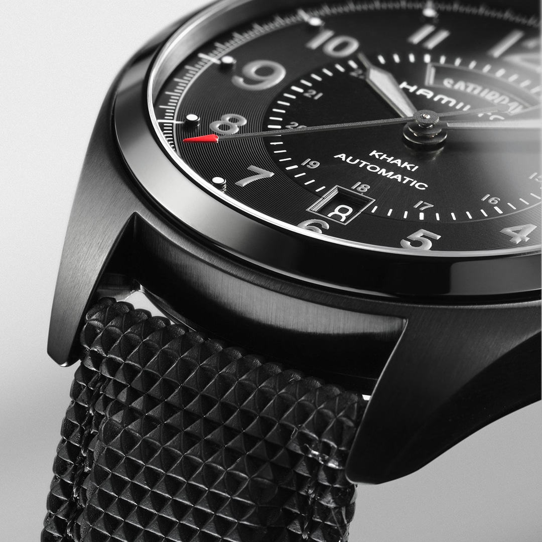 Hamilton Khaki Field Full Black Day-Date
