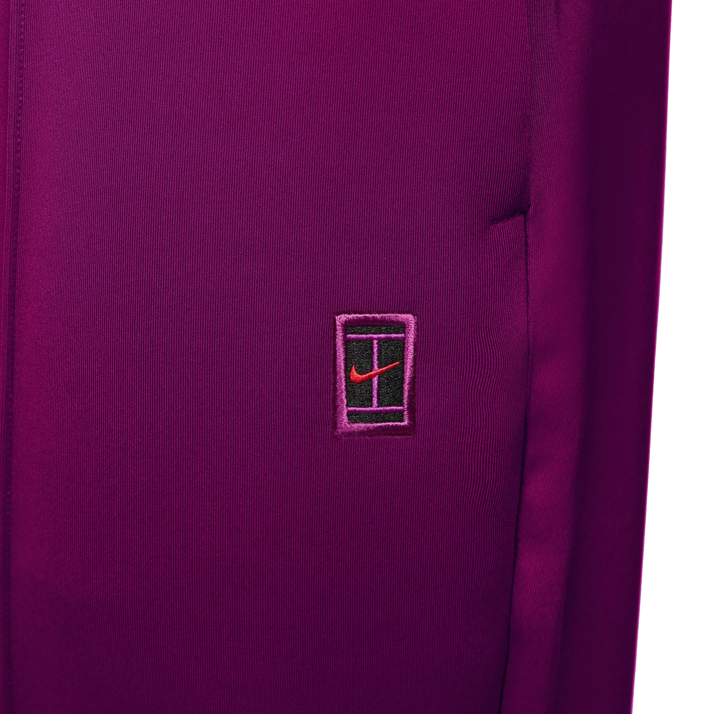 Nike Court Heritage Knit Pantalon Survêtement Femmes - Berry