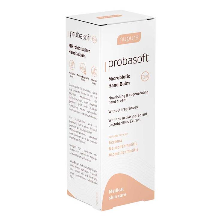 Nupure probasoft mikrobiotischer Handbalsam, 50 g