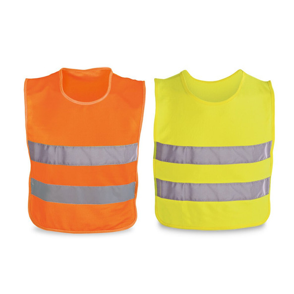 hi!dea 98501 - Gilet réfléchissant pour enfant, 100 % polyester