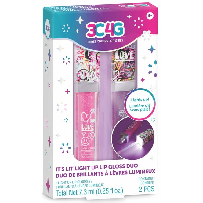 3C4G - Three Cheers for Girls - Light Up Lipgloss Duo - 2er Set