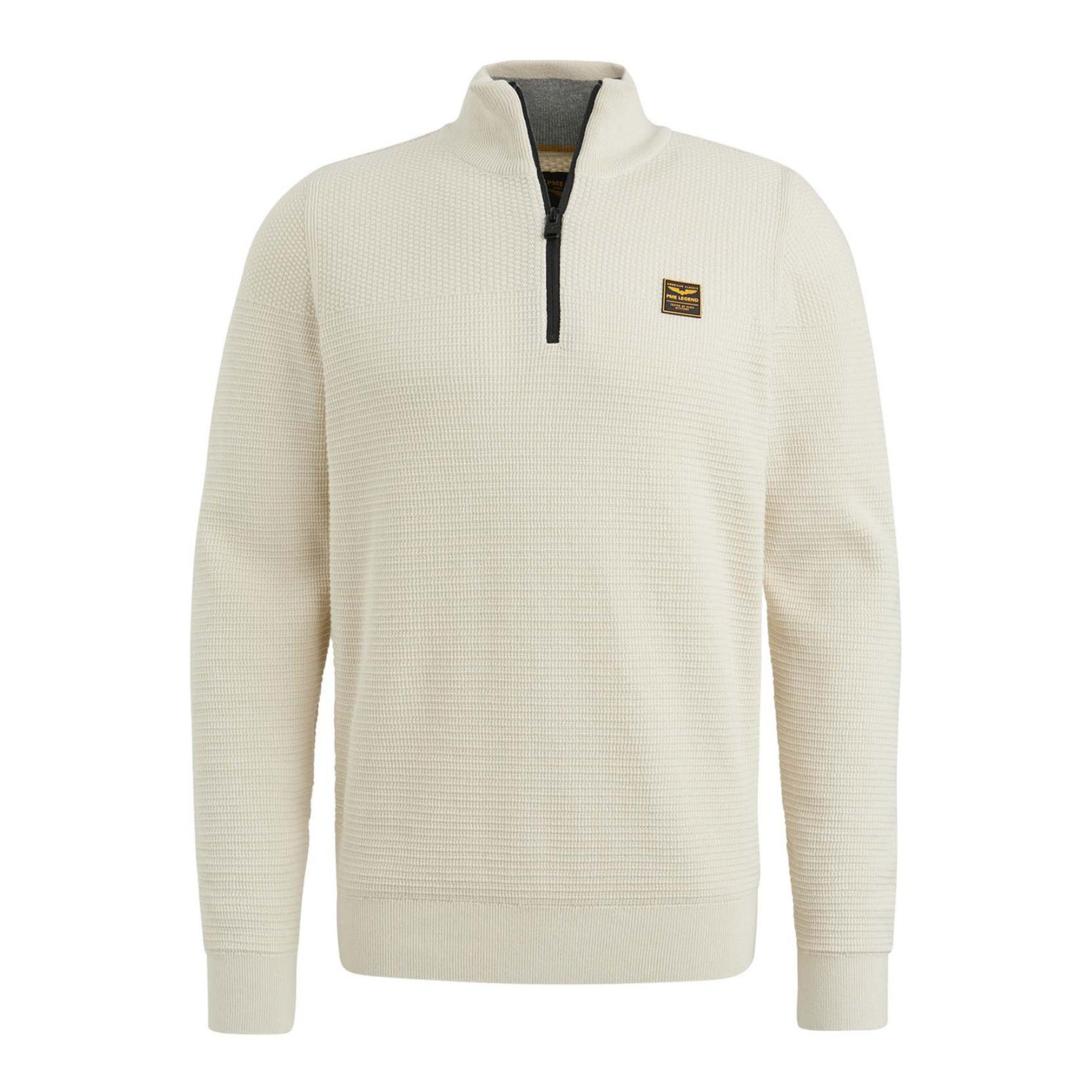 PME Legend  Half zip collar cotton mouline
