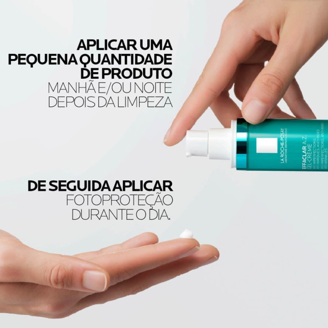 LA ROCHE POSAY  Effaclar A.Z. - Gel-Creme com Ácido Azelaico - 40ml