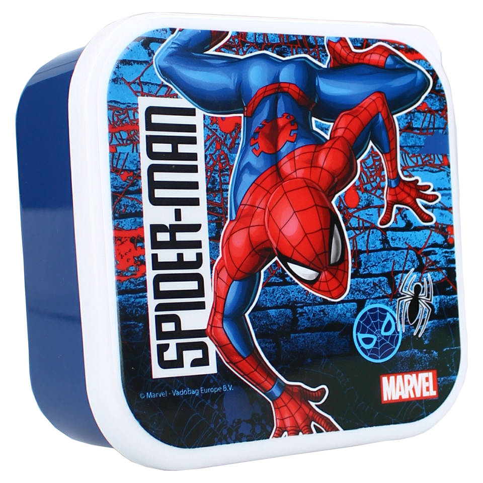 Spider-Man Let's Eat snackbox set 3-delig