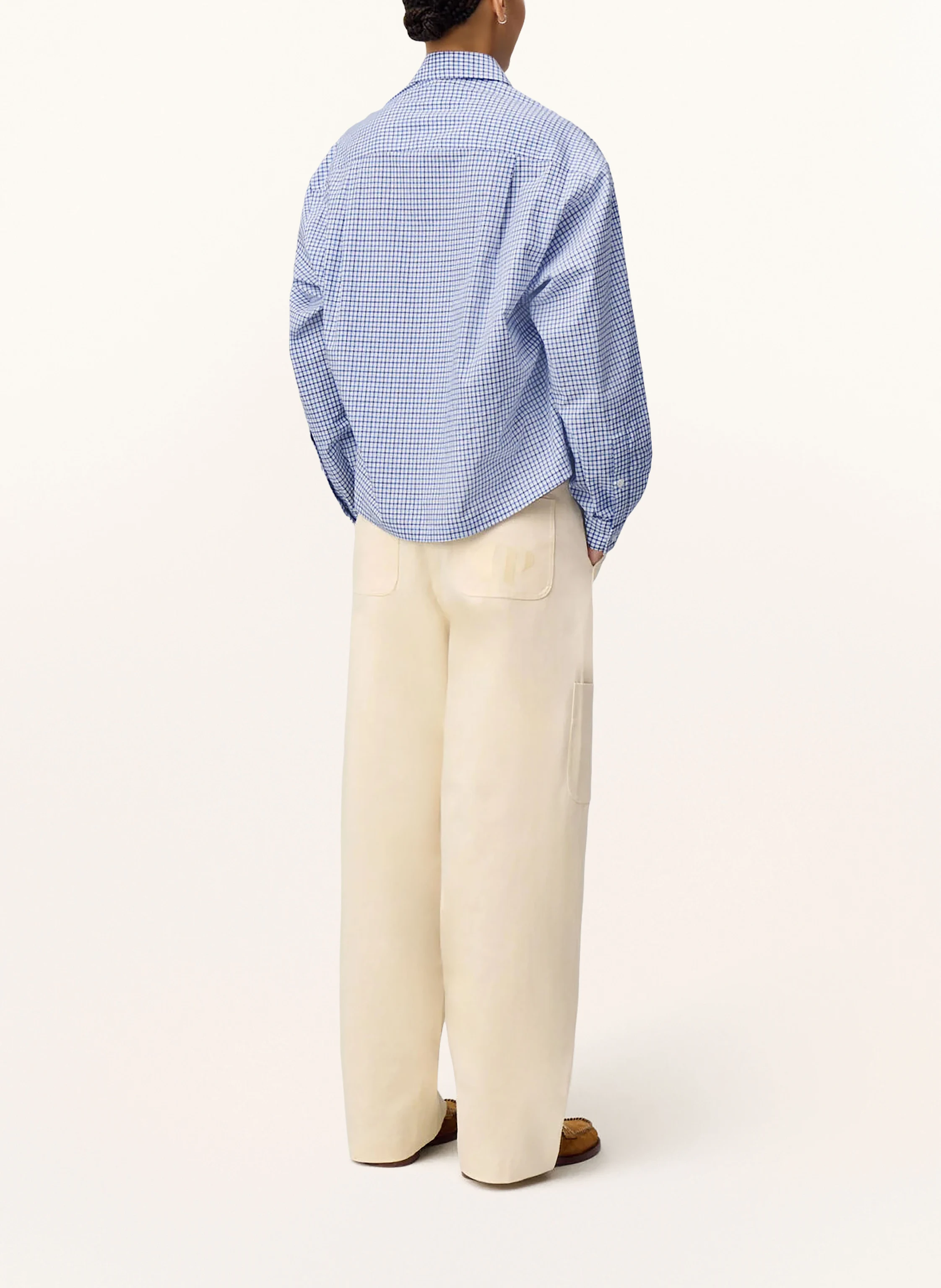 CLAUDIE PIERLOT Cropped-Hemdbluse mit Rüschen