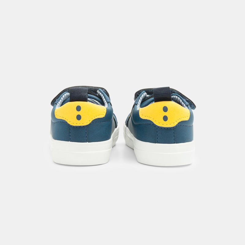 Basket sous-marin à scratchs bleues bébé garçon Bleu