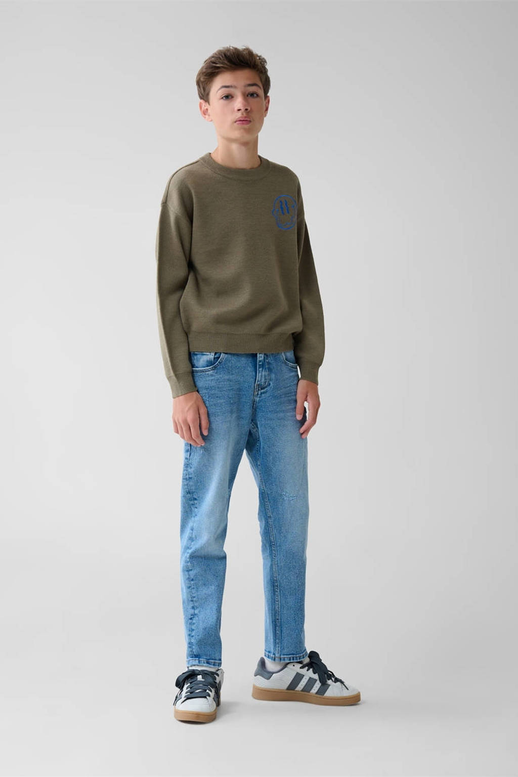 Shoeby loose fit jeans medium blue denim