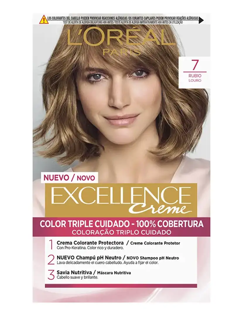 EXCELLENCE Hair Dye Cream #7 - Blonde