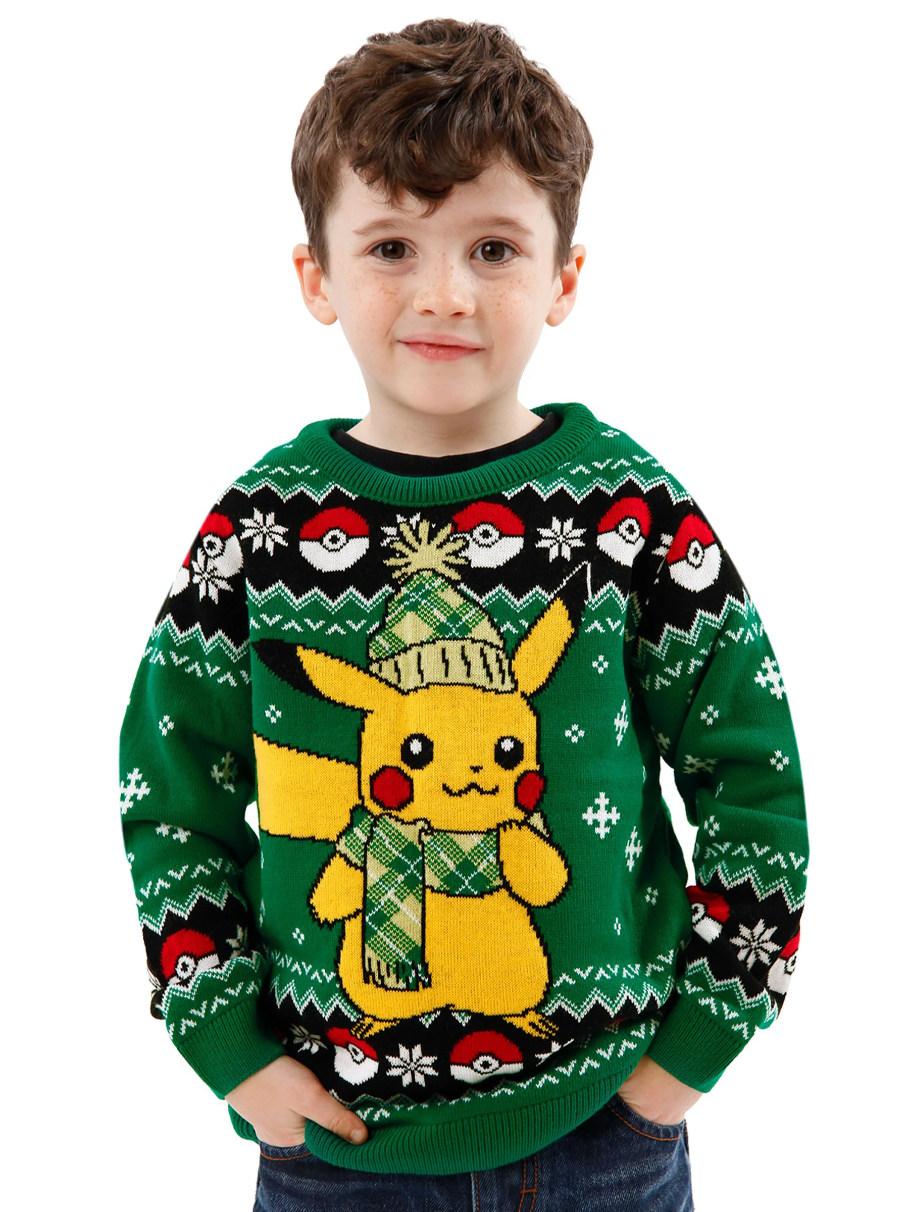 Personage Pokémon kersttrui
