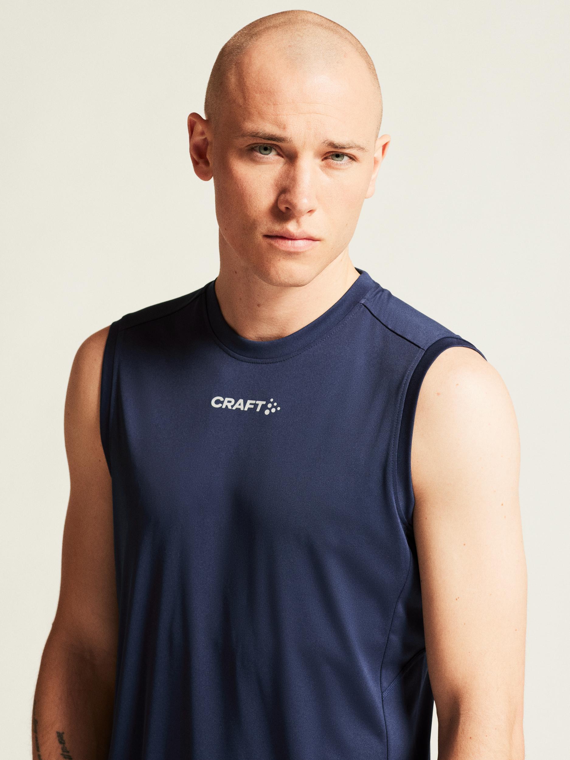 Craft Rush 2.0 Singlet Navy