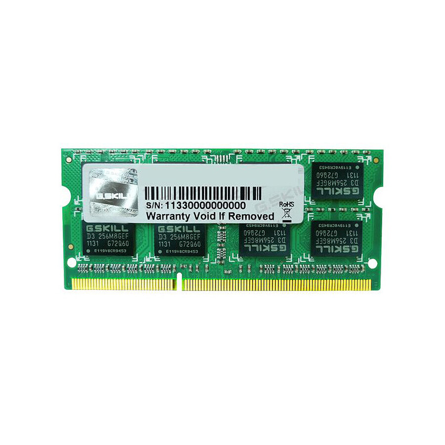 G.Skill SO-DIMM DDR3L 4 Go 1600 MHz SQ CAS 9