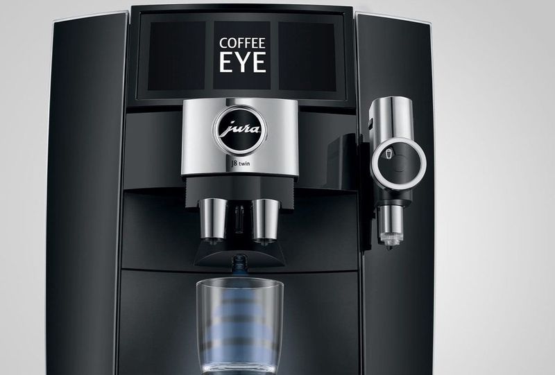 JURA - J8 Twin - Koffiezetapparaat - Diamond Black - Twee Bonencompartimenten