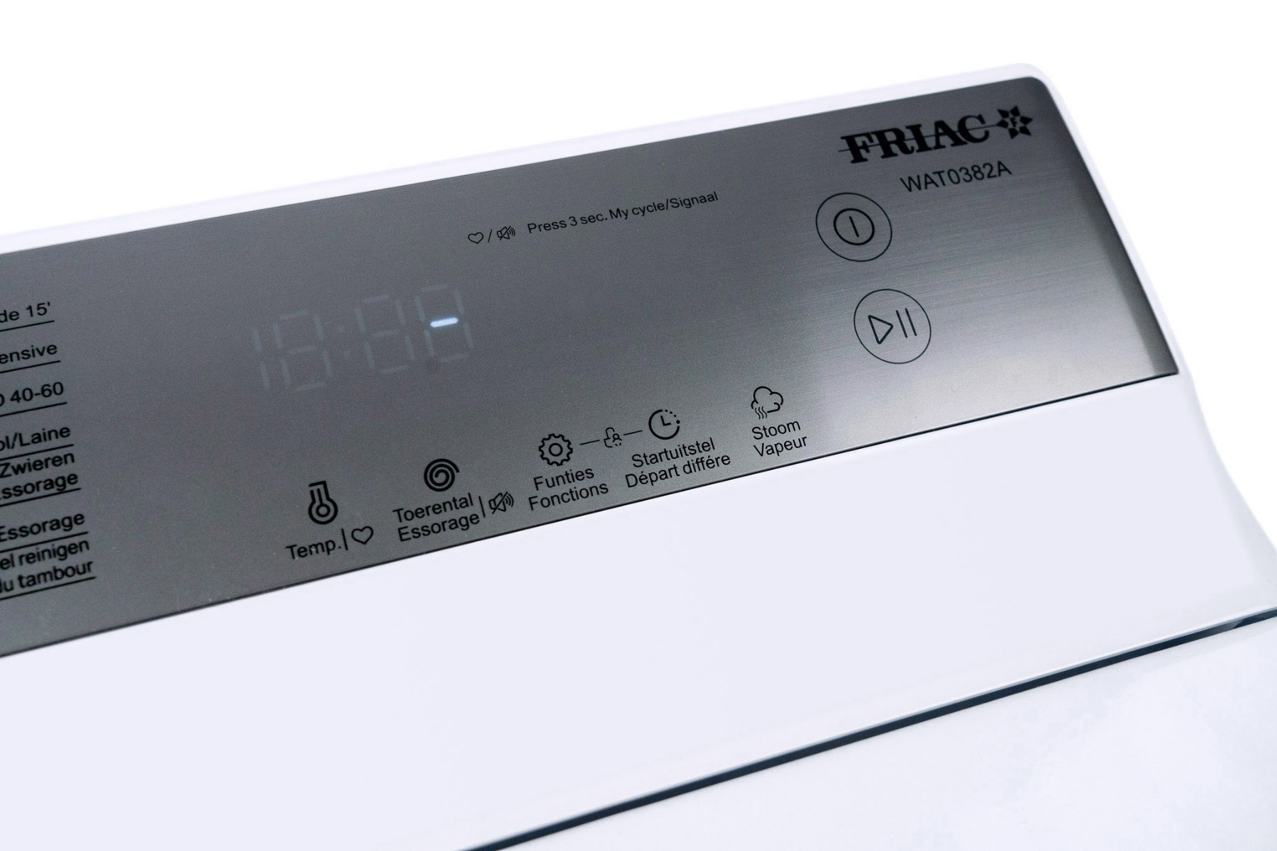 Friac wasmachine WAT0382A - 8kg - 1300T/min - Energieklasse A