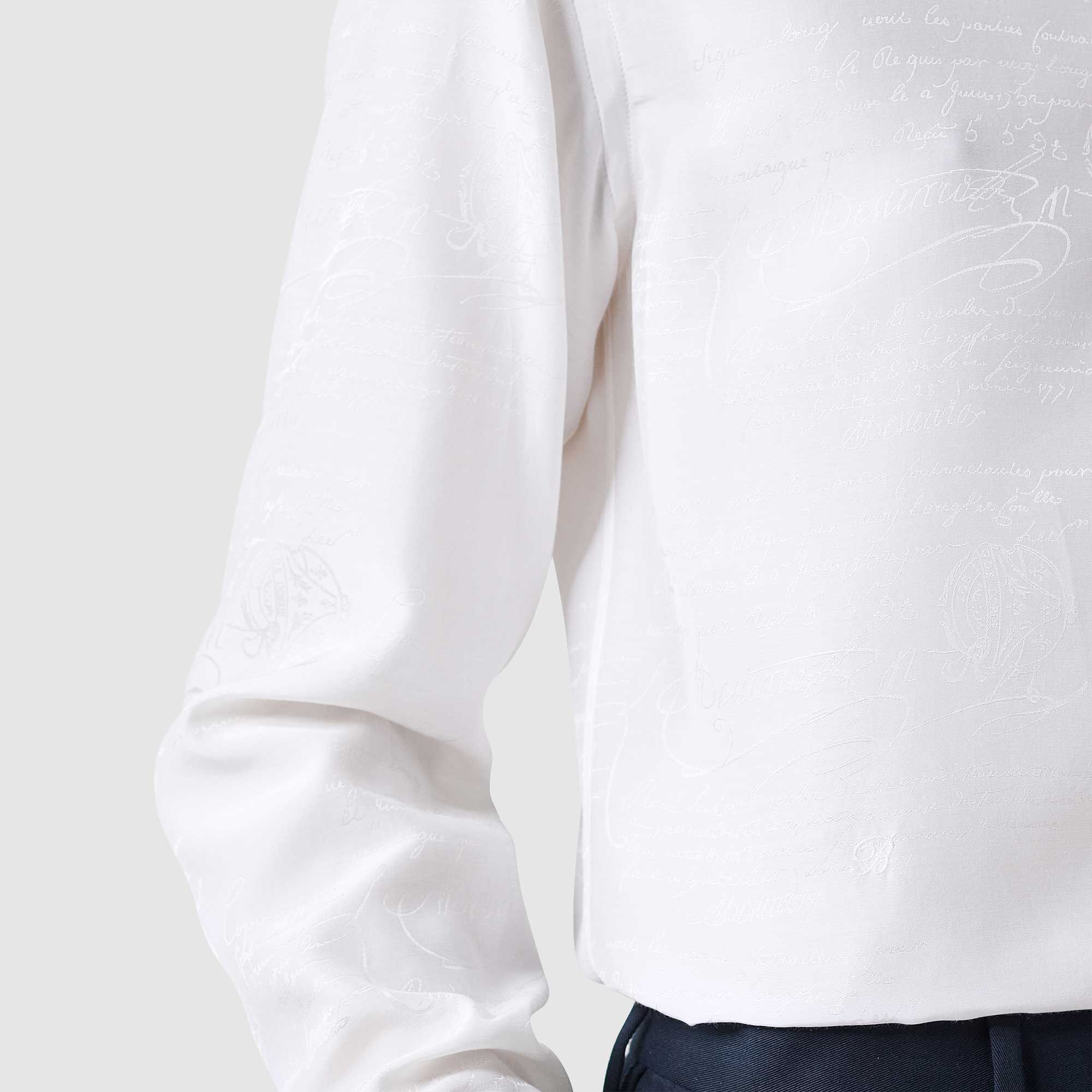 Chemise Andy En Coton Et Soie Scritto