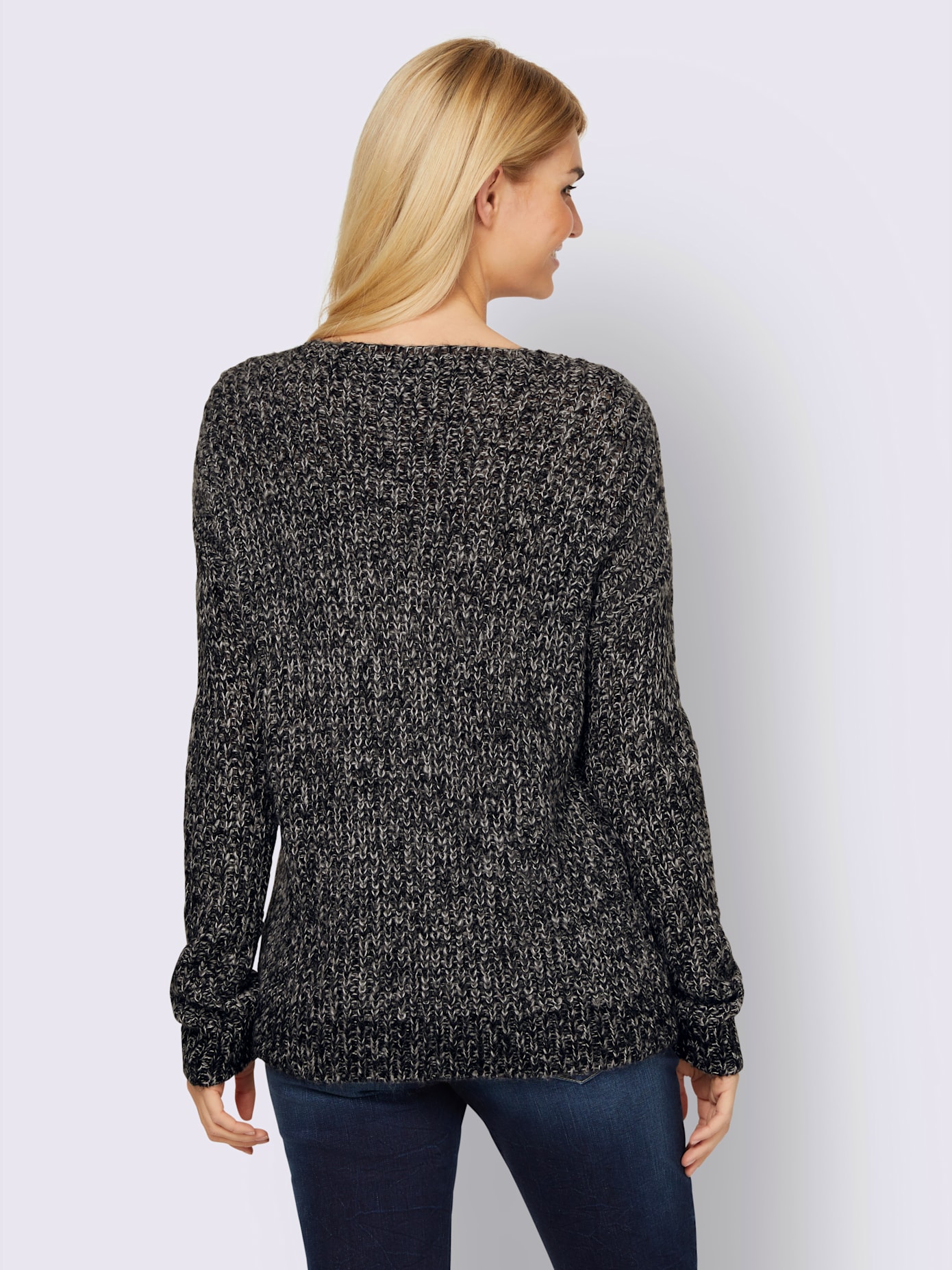 Pull encolure en v flatteuse