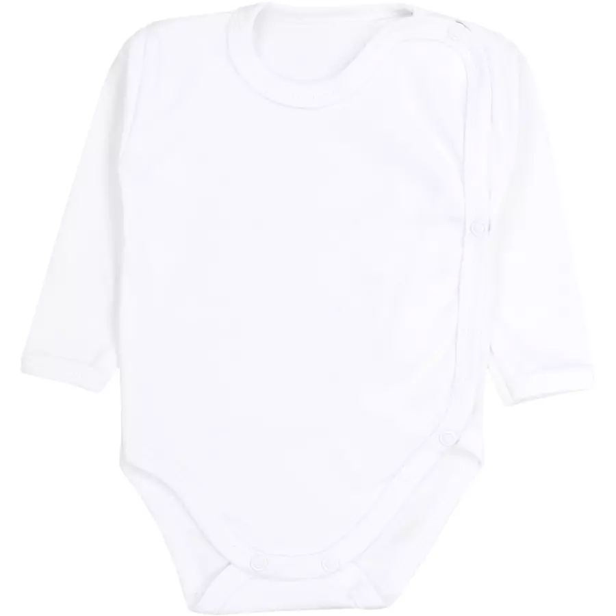 TupTam Unisex Baby Wickelbody Langarm 5er Set graubeige