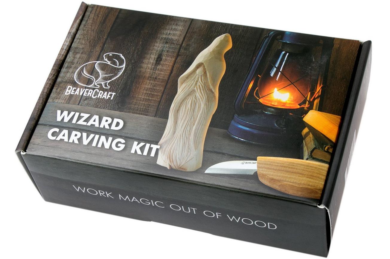 BeaverCraft Wizard Carving Hobby Kit DIY03 houtsnijset