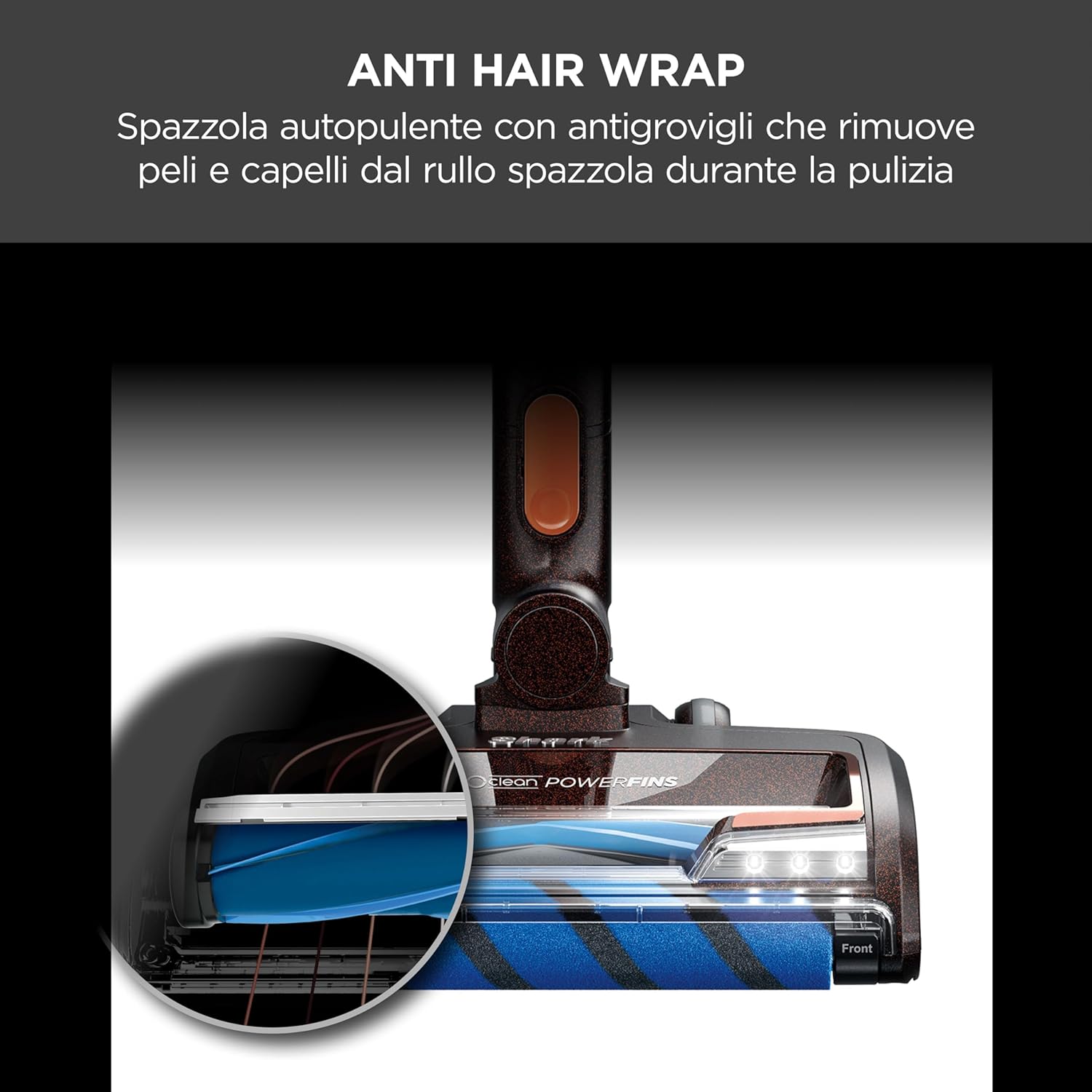Shark kabelloser Akku-Staubsauger, Anti-Hair-Wrap, 60 Min Akkulaufzeit, DuoClean-Staubsauger kabellos m. motorisiertem Tierhaar-Aufsatz, Multi-Oberflächen- & 20cm Fugendüse, Schwarz/Rot, IZ300EUT