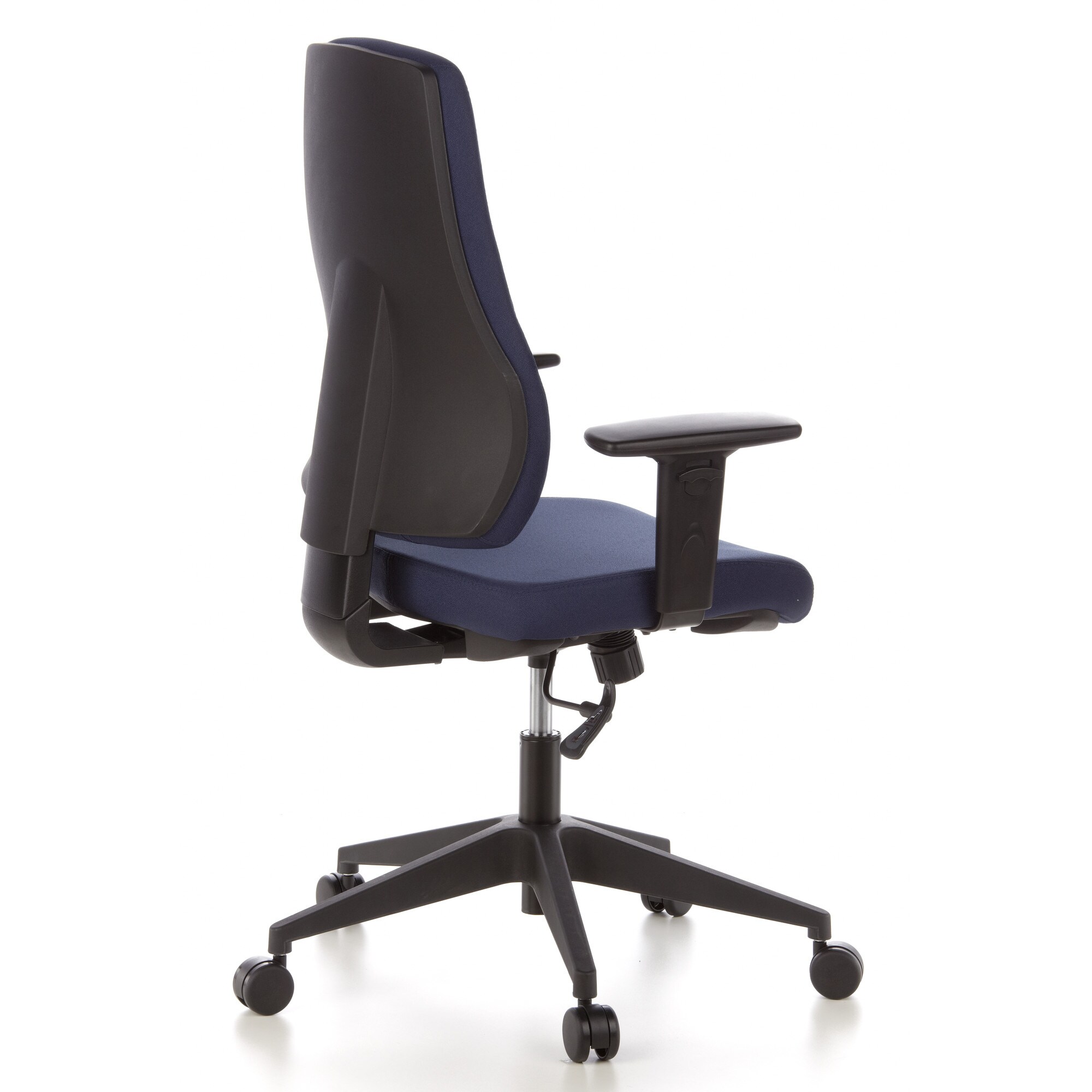 Profi Bürostuhl PRO-TEC 100 Stoff mit Armlehnen (höhenverstellbar) hjh OFFICE