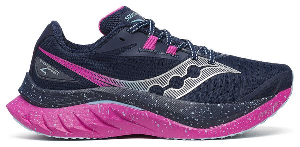 Chaussures Running Saucony Endorphin Speed 4 Bleu/Rose Femme