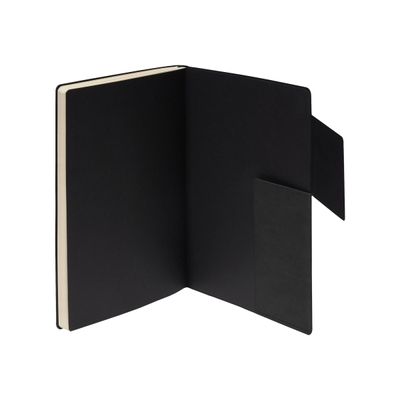 Legami My Notebook - Carnet de notes à élastique - 17 x 24 cm - ligné - noir
