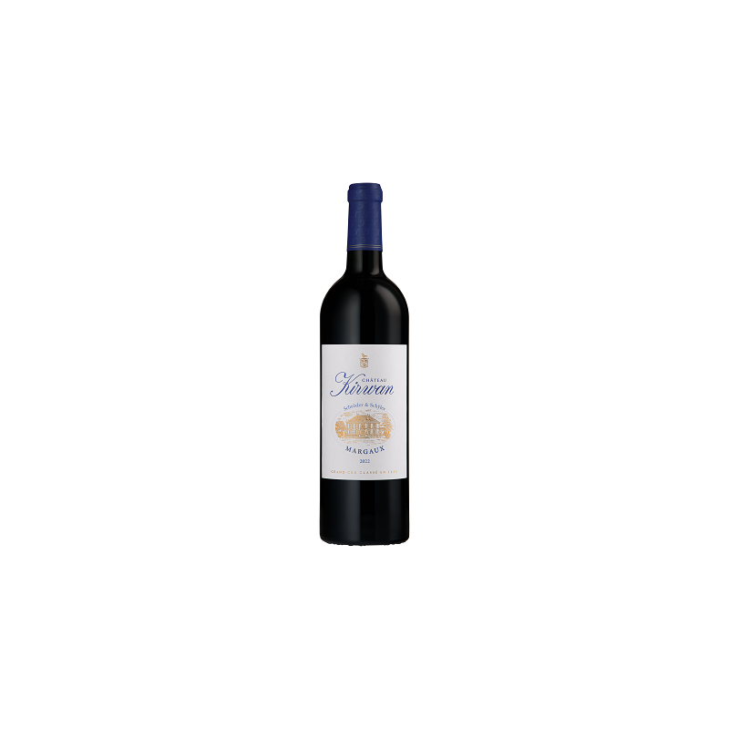 Château KIRWAN 2022 - Margaux - 3ème Cru Classé - par Caisse bois de 6 bouteilles 75 cl