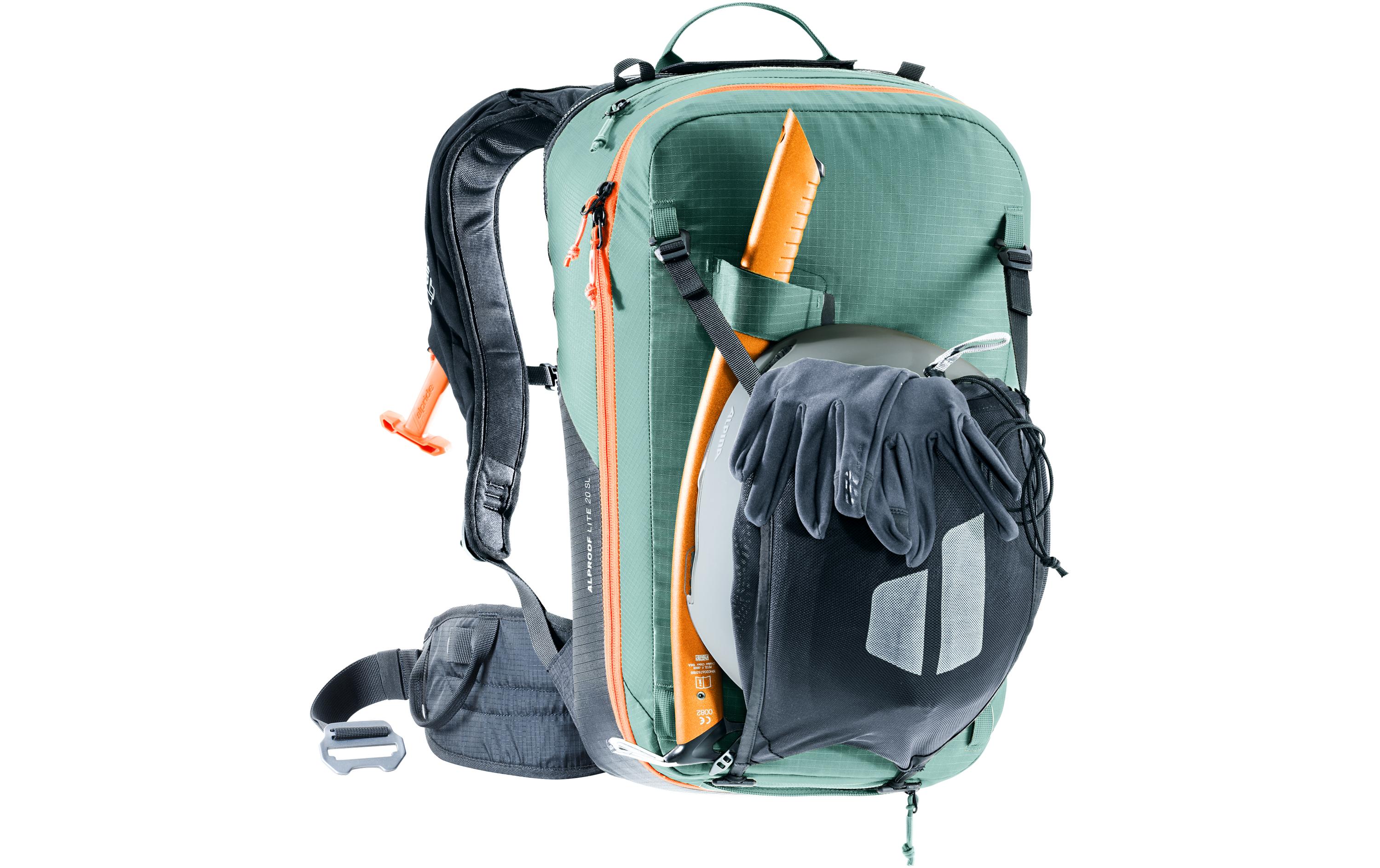 Rucksack Alproof Lite 20 SL, Jade/Black<br>Lawinenrucksack