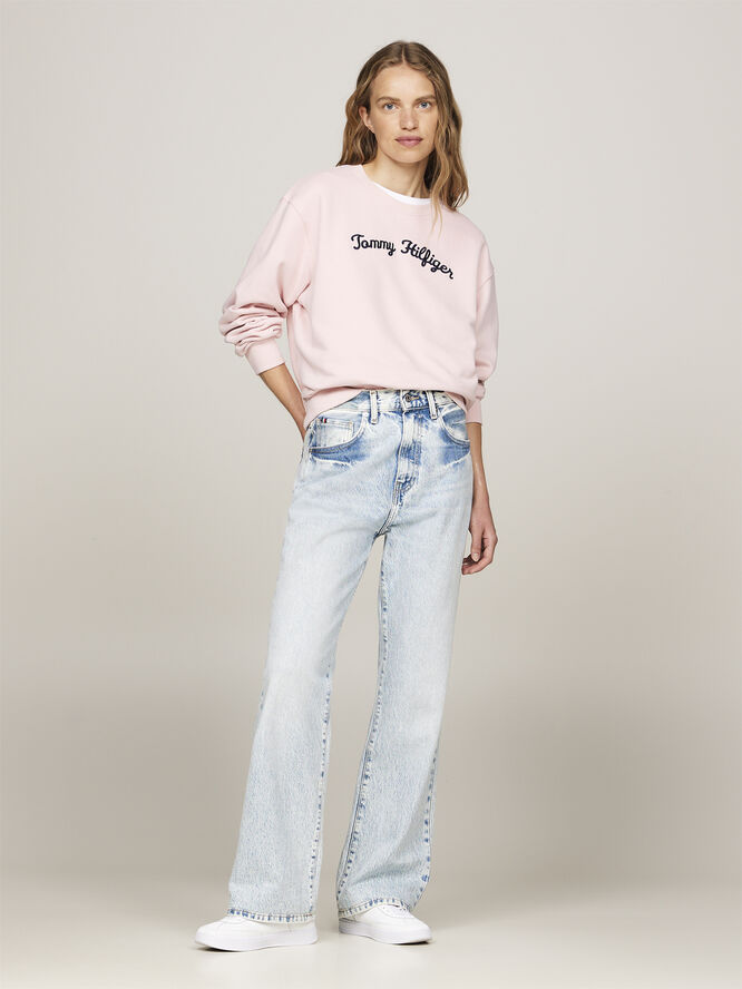 Tommy Hilfiger MDRN REG SCRIPT SWEATSHIRT Tio
