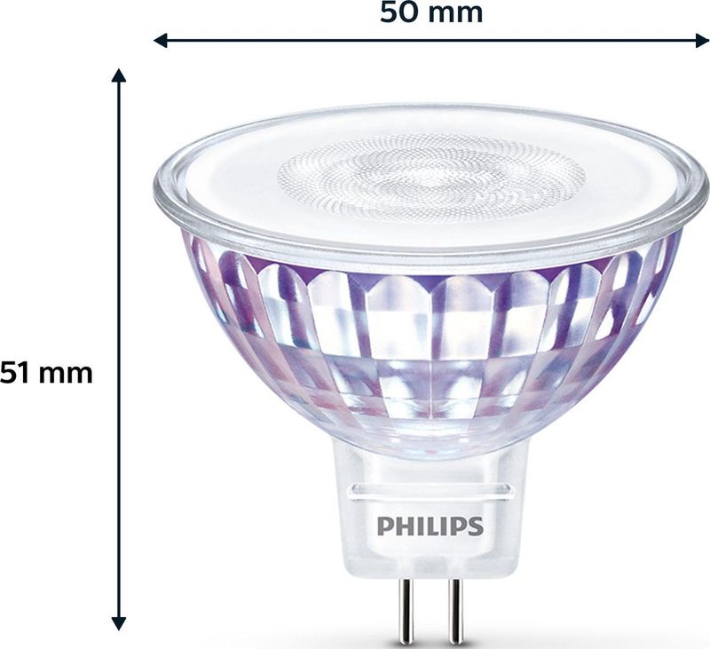 Philips - WarmGlow - LED-Spot - GU5.3 - Dimbaar - Warm Licht