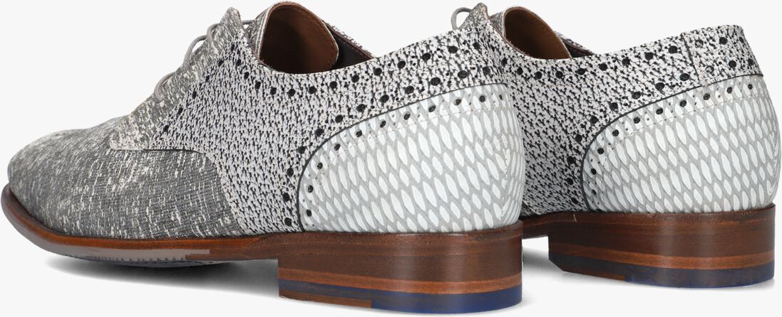 grijze floris van bommel nette schoenen sfm-30361 de stapper
