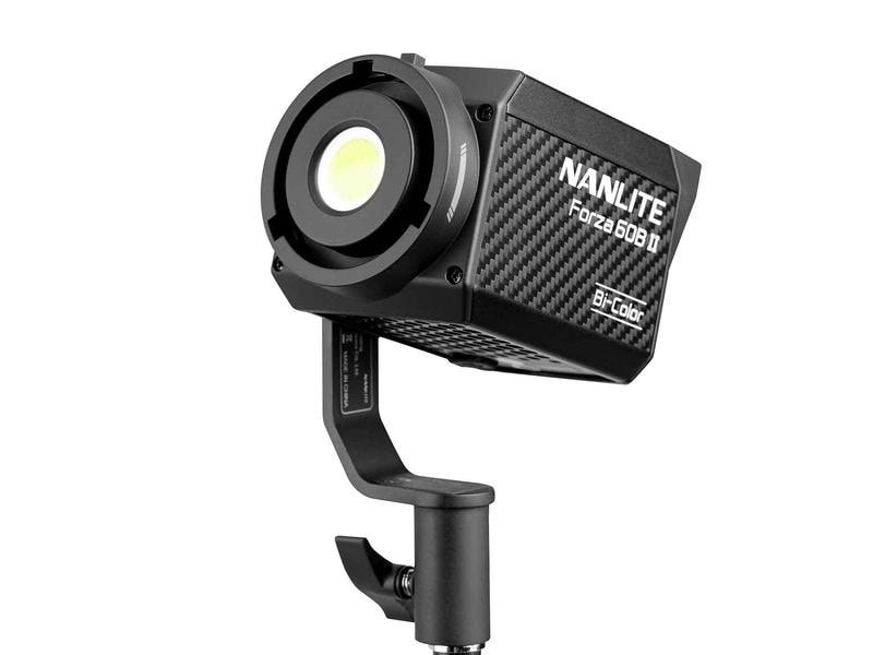 Nanlite Dauerlicht Forza 60B II Lichtstarke LED RGBLAC Spotleuchte 72W für unterwegs