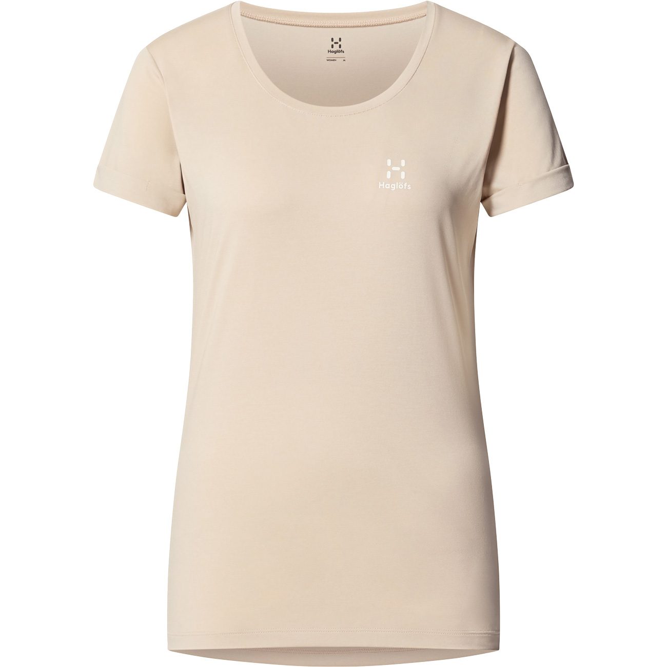 Haglöfs Ridge Hike T-Shirt Damen chalk beige
